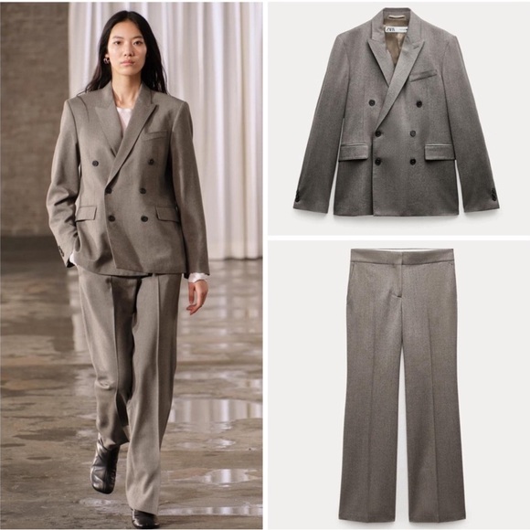 Zara wool blazer SET - Picture 5 of 8